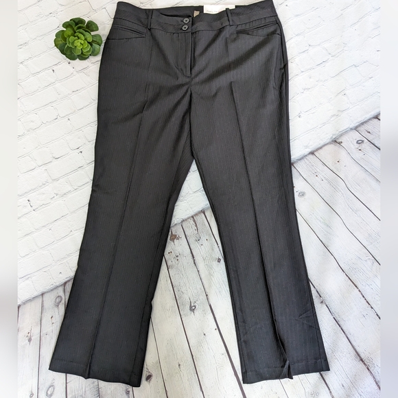 PENNINGTONS Straight Fit Slimming Fit Dress Pant Trousers - Picture 1 of 11